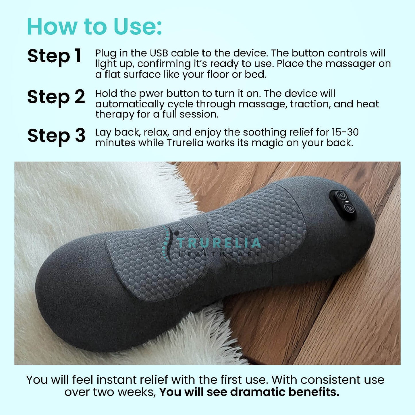 Trurelia® Triple Fusion Massager
