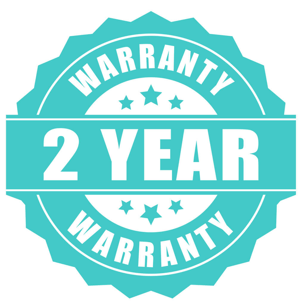 2-Year Warranty